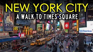 New York City Walking Tour 4K 7th Avenue [upl. by Werner]