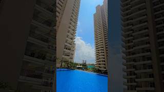 Infinity pool at SKA Divya Towers skadivyatowers infinitypools flatlife interiordesign 3bhkflat [upl. by Chill973]