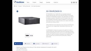 GVRNVR256G0N 256 Ch Linux NVR  New Product Announcement [upl. by Aikkan]