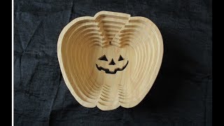 Basketgourd on a scroll saw09 [upl. by Enella184]