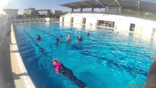 Straddle Jump And Head First Surface Dive Training Bronze Medal [upl. by Ahsimrac]