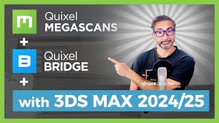 Megascans 3ds Max 2024  My SOLUTION [upl. by Merell]