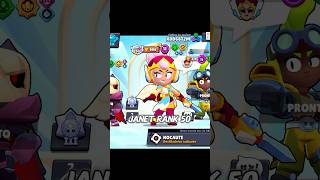 Janet rank 50🥵brawlstars [upl. by Kaazi]