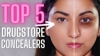 Here are the BEST Drugstore Concealers for Dark Circles [upl. by Eicirtap]