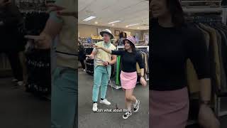 Vinnies really has it all Thrift with us for funky golf fits [upl. by Ravahs630]