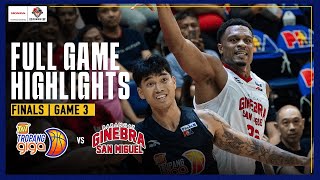 TNT vs BRGY GINEBRA  FULL GAME 3 FINALS HIGHLIGHTS  PBA SEASON 49 GOVERNORS CUP  NOV 1 2024 [upl. by Boyce]