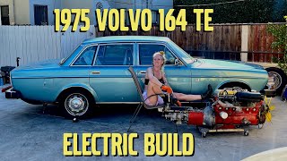 Volvo 164 EV  Part 1  Restoration and Electric Vehicle Conversion Prep Sound deadening [upl. by Nwahsit]