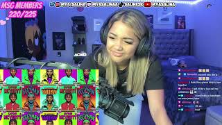 Mya Salina REACTS to Defiant Presents Sha EK amp Bandmanrill  Pistons ft MCVERTT Official Audio [upl. by Landre]