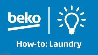 How to empty the water tank of your Beko Tumble Dryer [upl. by Attegroeg]