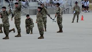 Keesler AFB Freestyle drill team at Lackland drill down 2022 [upl. by Dauf]