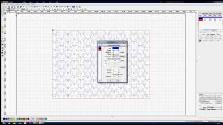 RDWorks Learning Lab 14 part 1 Design and cut JigSaw puzzle [upl. by Odrautse]