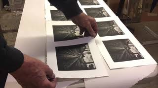 Mezzotint process by Doug Hunt HD 720p [upl. by Florencia]