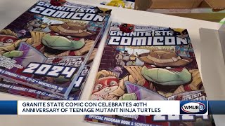 Cowabunga Granite State Comicon pays tribute to Teenage Mutant Ninja Turtles [upl. by Navaj767]