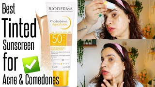 Bioderma Photoderm Aquafluide Tinted Sunscreen claire light Review [upl. by Ibocaj]