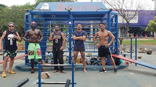 melhor treino de ante braço e triceps da academia de rua [upl. by Acile]