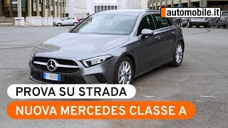 Nuova Mercedes Classe A  Prova su Strada [upl. by Gunzburg33]