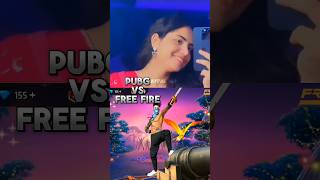 PUBG VS FREE FIRE 😱 ROSTA VIDEO freefire trending shorts vairalshort [upl. by Ahsial493]