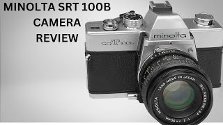 Minolta SRT 100b camera review 35mm filmphotography film [upl. by Akilam]