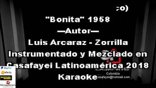 Luis Arcaraz  Bonita Karaoke Casafayei DEMO [upl. by Libbi]