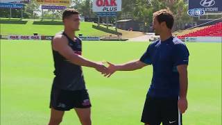 Kicking with Nathan Cleary [upl. by Noyad549]