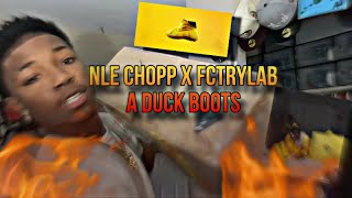 I GOT THEMMM Unboxing Nle Choppa x Fctrylab Duck Boots I cannot believe how big they are🐥 [upl. by Hoyt]