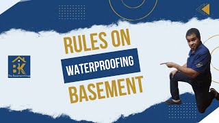 Rules about waterproofing basements [upl. by Karil]