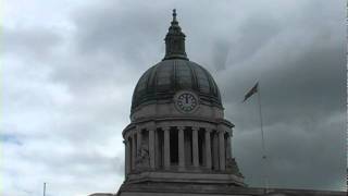 Nottingham Council House clock strikes 12dv [upl. by Schofield]