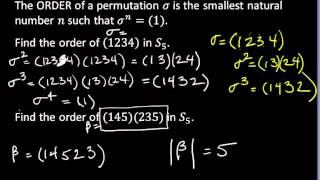 Permutation Groups Sn [upl. by Eirb]