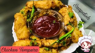 Crispy chicken Tempura recipe  Kids lunch box and Tea party recipe  Snapdish [upl. by Etty]