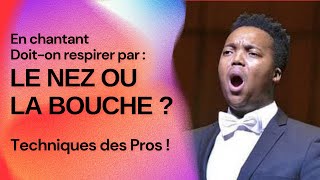 Respirer par la BOUCHE ou le NEZ  La Technique des Pros dévoilée [upl. by Philpot171]