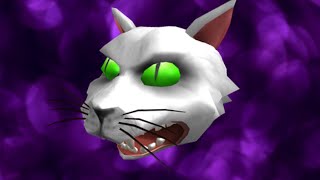 Fast tutorial On how to get possessed cat head Roblox Halloween Event [upl. by Nidia]