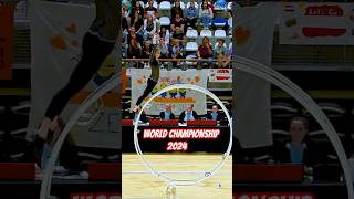 World Championships 2024 in Gymwheel Woman Straight Line Finals Kira Homeyer [upl. by Wobniar567]