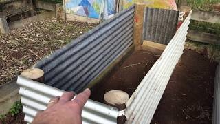 Making LOW cost raised garden beds [upl. by Sanburn]