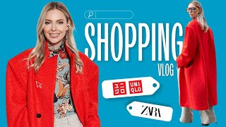 Шопинг влог в ZARA и Uniqlo [upl. by Ellenwad]