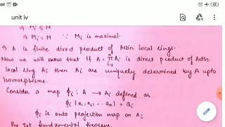 lecture 12 on commutative algebra [upl. by Damara965]