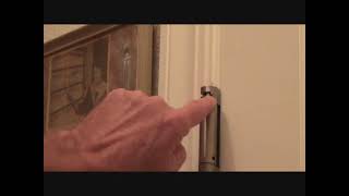 How to adjust a self closing door hinge [upl. by Nomrah]