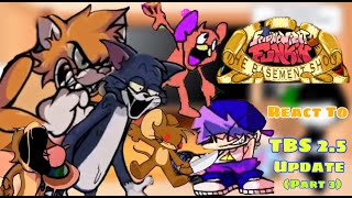 Jerry FULL WEEK  Fnf React To Toms Basement Show 25 Tom amp Jerry Creepypasta Part 3 [upl. by Harlin]