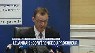 Nordahl Lelandais en examen pour l’assassinat d’Arthur Noyer la conférence de presse du procureur [upl. by Ettenil]