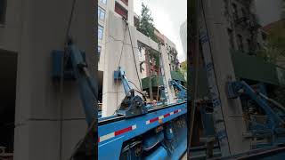 Overheight load to NYC dashcam trucking jk [upl. by Attenad]