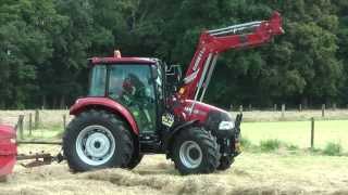 Case IH Farmall 75c bei der Heuernte [upl. by Ver274]