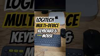 Logitech multidevice wireless keyboard amp Mouse for MAC amp PC [upl. by Eyssej]