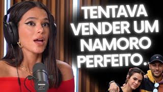 BRUNA MARQUEZINE FALA DE NAMORO COM NEYMAR BUSCA PELA PERFEIÃ‡ÃƒO E MAIS  PodcatsDela Cortes [upl. by Annahvas]