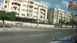 tangermaroc  oct 2011 مدخل طنجة من جهة الرباط HD [upl. by Roselane150]