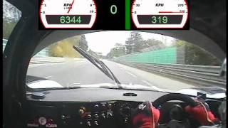 mercedes benz c11 lemans 2012 310kph qualifying blowout [upl. by Guilbert425]