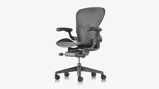 Aeron Chair Adjustment Video [upl. by Arahat521]