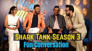 Shark Tank India Interview Vineeta Singh Amit Jain Ritesh Agarwal Aman Guptas Most Fun Banter [upl. by Theda]