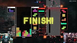 Modern Tetris Showdown TETRIO GRAND FINALS  FireStorm Vs Wumbo [upl. by Darreg]