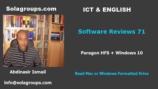 Software Reviews 71 Paragon HFS Windows 10 [upl. by Ireg567]