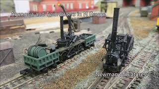 Agenoria and Twin Sisters in N Gauge [upl. by Ahsinav]