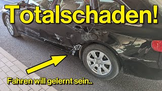 Polizei brüllt Radfahrer an Totalschaden nach Unfall und BlitzerKarma  Dashcam Deutschland 072 [upl. by Hevak517]